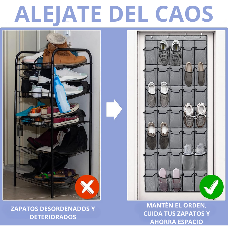 Organizador Zapatillas 35 Bolsillos