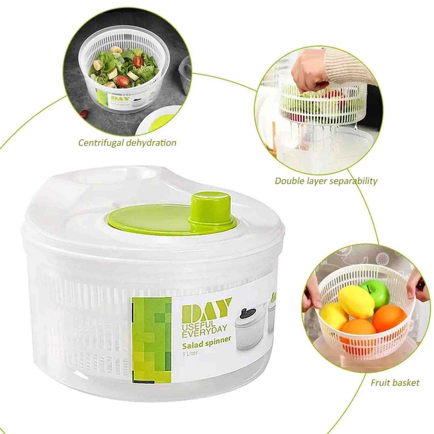 ⭐ Centrifuga Secador De Verduras